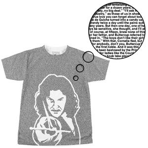 Princess Bride Inigo Montoya Litographs XS t-shirt